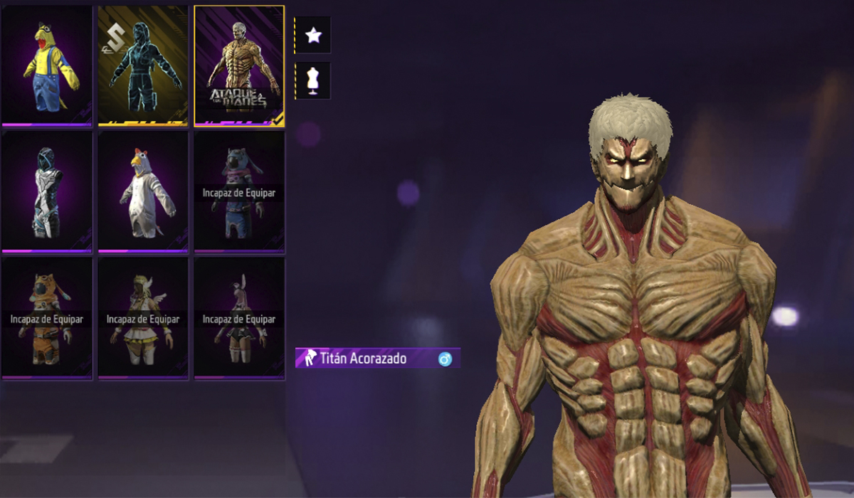 Tipos de skins gratis en Free Fire: personajes